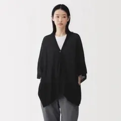 無印良品 　ＵＶカット強撚コットンボレロ　ボタン付きのサムネイル