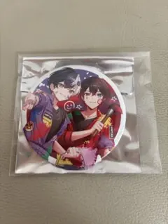 AMPTAK×COLORS あっとくん まぜ太くんビッグ缶バッジ