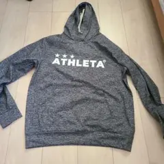 ATHLETA グレー パーカー Lサイズ アスレタパーカー、