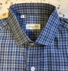 【Salvatore Piccolo】チェックシャツ ブルー Sのサムネイル