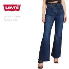 リーバイスプレミアム 70s HIGH FLARE フレアデニム 25のサムネイル