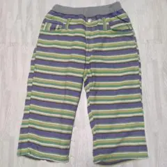 EDWIN　160cm ハーフパンツ　七分パンツ　ストライプ