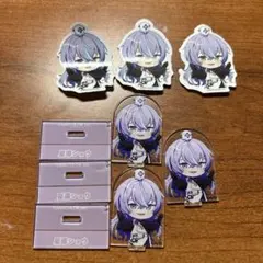 にじさんじ 星導ショウ チョコエッグ クリアスタンド ダイカットシール