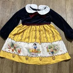 MAJOLICA 白雪姫 スノーホワイト 長袖 ワンピース 110cm 中古品