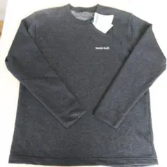 mont-bell 長袖スウェット Mサイズ ダークグレー　新品