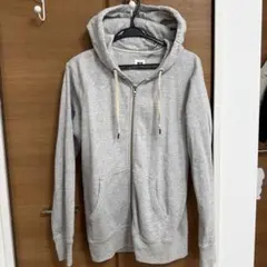 UNIQLO フルジップパーカー グレー & ブラックMサイズのサムネイル