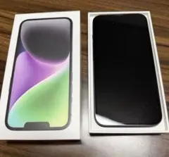 iPhone 14 256GB ブラック バッテリー76% 箱付き 緑線あり - メルカリ