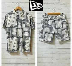 ニューエラ New Era ゴルフ セットアップ ペイズリー 総柄 Mサイズ