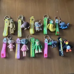 AIモンスター キーホルダーまとめ売り　10体　未使用品