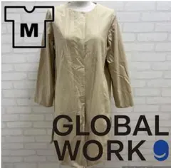 ★美品★ GLOBAL WORK ベージュ M トレンチコート