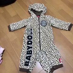 BABY DOLL ヒョウ柄ロンパース