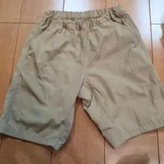 無印良品 キッズ ハーフパンツ ベージュ 140