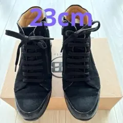 BENESU ベネシュ スエードブーツ 黒 23cm