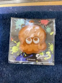 セブンイレブン限定特典　スプラトゥーン3 イカタコキーホルダー　オレンジver