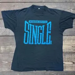 80s マーセナリーズ ミリタリー Tシャツ サイズ不明 墨黒 スミクロ 