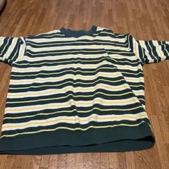 BACK NUMBER ビッグシルエットマルチボーダーロンT(M)