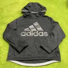 adidas CLIMAWARM パーカー ダークグレー