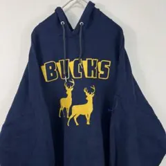 fruit of the loom スウェット カレッジ パーカー ネイビー