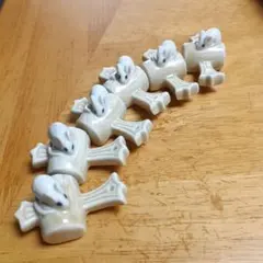 ねずみの陶器箸置き 6個セット
