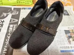 ※最終値　Hills Avenue ストレッチニットスニーカー ブラックのサムネイル