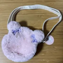 クマ型ファーポシェット