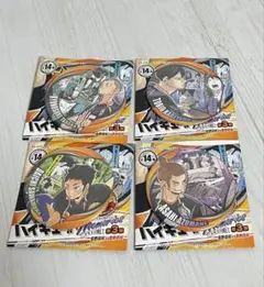 ハイキュー!! ☆烏野高校　コレクション缶バッジ　第3弾　澤村　東峰　田中　影山