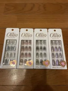 Ollio NO GLUE NAIL ネイルチップ 4点セットのサムネイル