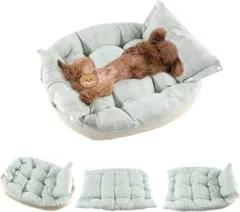 3WAY ペット ベッド　グリーン M