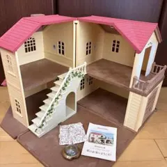 シルバニアファミリー カーポートのあるあこがれのお家　照明　カーテン　家