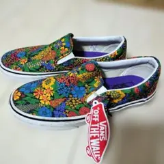 バンズ スリッポン 花柄 CLASSIC SLIP-ON サイズ23.5cm
