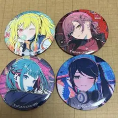 プロセカ 缶バッジ 50C ミク グリッター缶バッジ 天馬咲希 星乃一歌 志歩