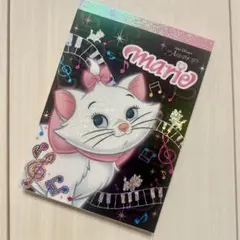 Disney マリーちゃん メモ帳 シール付き 当時物