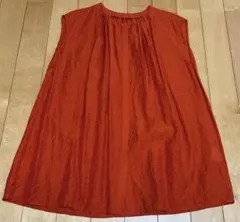 Demi-Luxe BEAMS ノースリーブトップス 36 オレンジ