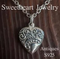 【送料無料】スウィートハートジュエリー　WW2　シルバー　唐草模様