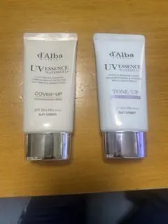 d'Alba UVエッセンス2本セット + おまけ