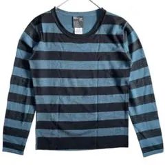 PPFM ボーダー ニット セーター 長袖 メンズM レディースL ユニセックス