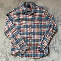 J.CREW FLANNEL 長袖シャツ Lサイズ