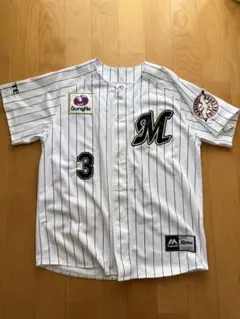 千葉ロッテマリーンズ 中村奨吾 レプリカユニフォーム Lサイズ - メルカリ