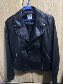 GAP ブラック ライダースジャケット
