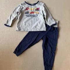 ホットビスケッツ パジャマ 110 ネイビー