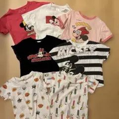 お*︎様 ミッキー・ミニー Tシャツ7枚セット　90