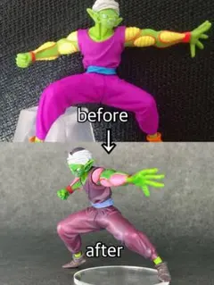 HGドラゴンボール マジュニア　ピッコロ フルリペイント　アクリル台座付き