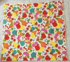 平成レトロ フルーツ柄 敷き布団カバー 105✕210cm