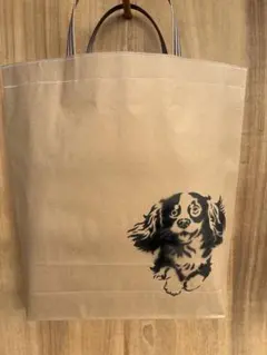 764 お米袋10kgをリメイクした犬のバッグです。