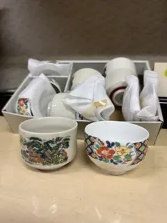 和食器 茶碗 10客 まとめ売り 色絵