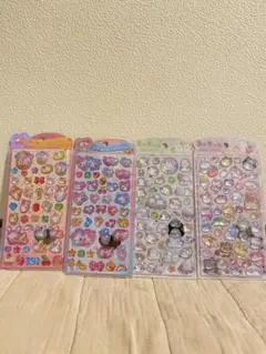 うるちゅるシール　4点セット