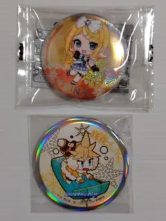 鏡音リン＆レン　缶バッジ