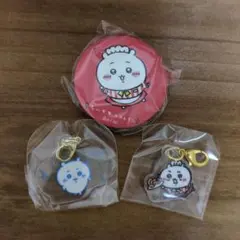 ちいかわレストラン　ガチャ　缶バッチ・チャーム 3個セット