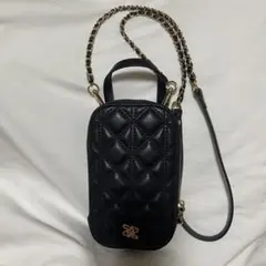 RANDA 2WAYキルティングマルチショルダーバッグ ブラック