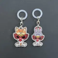 ヒスミニ　ズートピア　めじるしアクセサリー